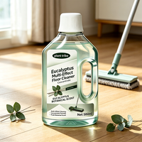 Nettoyant concentré multi-effets pour sols à l'eucalyptus, liquide de nettoyage naturel rafraîchissant et décontaminant