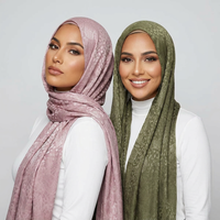 Foulard islamique uni élégant de haute qualité, voile ethnique pour femmes, écharpes et châles en satin de soie, hijab musulman