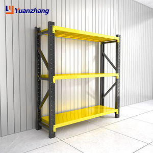 מדפי אחסון כבדים למחסנים, מדפי לונגספאנג סיטונאיים, מדפי אחסון רב-שכבתיים לבית ולמשרד, מדפי אחסון מתכווננים לאחסון מהיר - Product Image 1