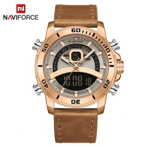 นาฬิกาข้อมือผู้ชาย NAVIFORCE 9181 นาฬิกาสปอร์ต ตั้งปลุก แสดงเวลาสองเขตเวลา นาฬิกาดิจิตอล นาฬิกานับถอยหลังสำหรับผู้ชาย Relogio Masculino - Product Image 1