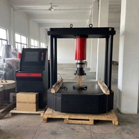 Máquina de Ensayo de Compresión Servoeléctrica de 600KN, Equipo Hidráulico Automático para Pruebas de Presión en Tapas de Alcantarillas