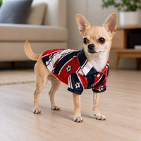Chemise Hawaïenne Personnalisée pour Chien, 1 Pièce, Vêtements Tropicaux de Plage pour Animaux, Imprimé Sportif, Ropa Para Perros, Vêtements pour Chiots