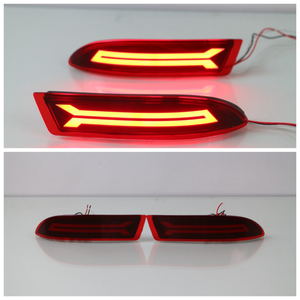 <span class=keywords><strong>2</strong></span> Pezzi per Toyota Avanza 2015 2016 2017, Luce Posteriore LED <span class=keywords><strong>2</strong></span>-in-1 12V, Luce Fendinebbia e Freno, Riflettore per Paraurti Auto - Product Image 5