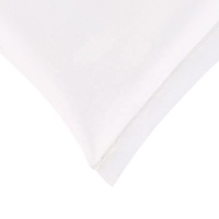 Trousse à cosmétiques en Satin blanc, grand sac personnalisé avec ruban de soie, pochette à cordon, Satin
