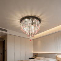 Plafonnier LED en cristal blanc en forme de losange, luminaires fantaisie pour la maison, lustre nordique, luminaire de salon et lampes suspendues
