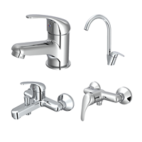 Robinet de douche Yuson série 3405 ZINC + PPA, robinet chromé pour salle de bain et cuisine