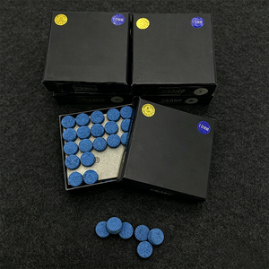 <span class=keywords><strong>Tiza</strong></span> de <span class=keywords><strong>Billar</strong></span> Azul S.Q.F, 12 Piezas/Caja, Alta Fricción, Duradera, Desmontable, <span class=keywords><strong>Tiza</strong></span> para Punta de Taco de <span class=keywords><strong>Billar</strong></span>, No Tóxica, Embalaje OEM - Product Image 6