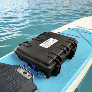 28.8V 10Ah <span class=keywords><strong>IP68</strong></span> tahan air e-paddle papan baterai <span class=keywords><strong>Lithium</strong></span> <span class=keywords><strong>Ion</strong></span> perahu kano listrik untuk Robot bawah air aplikasi Stock - Product Image 1