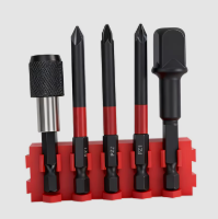 117Pcs Multi-Bit <b>Screwdriver</b> Tool Set With Interchangeable Bits Chrome Finish Anti-Slip Handle Plastic Handle Factory Wholesale - Product Image 6