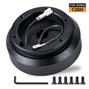 Honda 130H Aluminum Steering Wheel Hub Adapter Quick Release Kit For <b>Motorcycle</b> - Product Image 4