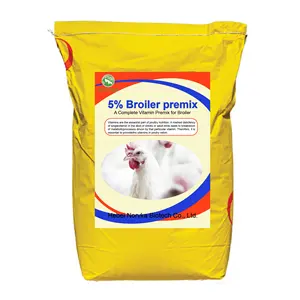 ไก่เนื้อ5% ผสม premix สำหรับขุนสัตว์ปีกฟีดไก่อาหารเสริมเป็นตัวเร่งการเจริญเติบโต