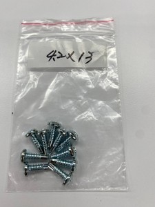 Vis autoperceuses à tête fraisée en acier Homn Reen C1022, revêtement CR3+ zingué, longueur 13 mm, filetage M4.2, TW - Product Image 6