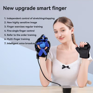 Sarung Tangan Rehabilitasi Robot Hemiplegia Disfungsi Tangan Baru untuk Pasien Stroke, Pelatih Genggaman Tangan Robot dan Pemijat - Product Image 5