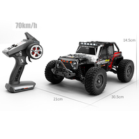 Voiture RC tout-terrain 1/16 électrique en métal, 4x4, buggy d'escalade, camion télécommandé 2,4 GHz, sans balais, pour experts