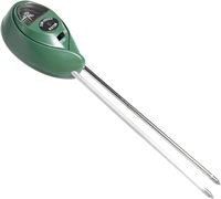 Testeur d'humidité du sol 3 en 1, testeur de pH, capteur d'éclairement, hygromètre, double sonde, fournitures de jardinage, jardins, cours, patios
