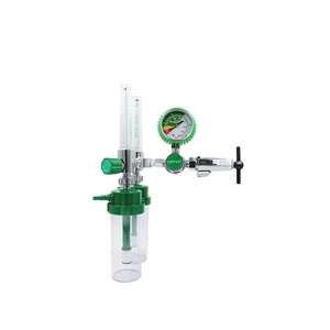 Lovtec Dubbele Stroommeter Gasdrukregelaar Dubbele Medische Zuurstofregelaar Met Masker - Product Image 6