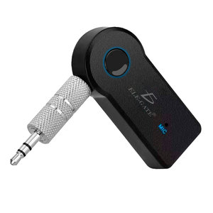 Émetteur-récepteur audio Bluetooth 3,5 mm rechargeable avec micro pour haut-parleurs - Product Image 1