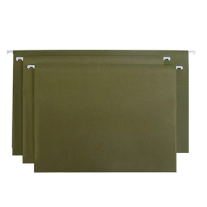 Đình Chỉ Tập Tin <span class=keywords><strong>1</strong></span>/5 Cắt Tab Màu Xanh Lá Cây Pháp Lý Thư Kích Thước Giấy Treo Tập Tin Thư Mục Cho Văn Phòng Tập Tin Tổ Chức - Product Image 1