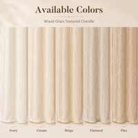 Rideaux Translucides en Tulle de Haute Qualité pour Salon et Chambre à Coucher – Rideaux Voilages Premium