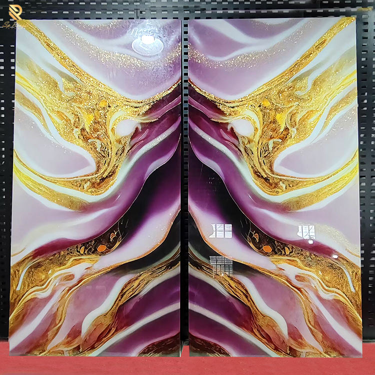 สีม่วง สีชมพู สีทอง