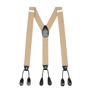 <span class=keywords><strong>Bretelle</strong></span> a Y per Pantaloni con Bottoni in Pelle, Clip <span class=keywords><strong>Nere</strong></span> per Jeans da <span class=keywords><strong>Uomo</strong></span> - Product Image 6