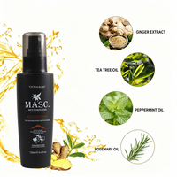 Spray de croissance capillaire OEM à la biotine et au romarin biologique pour volume, produit de marque privée, usine de sprays capillaires de toilettage