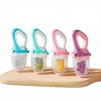Groothandel siliconen baby fruitvoeder speen kindervoedingsnippel BPA vrij siliconen baby fruitvoeder speen