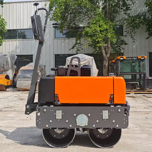 ระบบไฮดรอลิก 500 กก. 600 กก. 800 กก. รถบดถนนขนาดเล็ก รถบดถนนขนาดจิ๋ว เครื่องบดอัดถนน พร้อมใบรับรอง CE EPA - Product Image 3