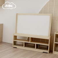 Meubles en bois Montessori, tableau magnétique pour enfants, tableau noir, tableau blanc, ensemble de table pour maternelle, préscolaire et enfants