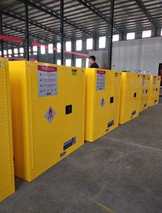 Легковоспламеняющийся шкаф для хранения, 90 галлонов, 340 л, дополнительные цвета и функции для хранения в школе или больнице, лаборатории - Product Image 6