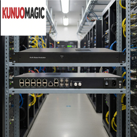Modulador IP QAM KUNUOMAGIC de 4/8/16/32 Vías, Codificador RF DVB-T DVB-C ISDB-T ATSC con 24/32 Salidas, Soporte PCR y Gestión Web
