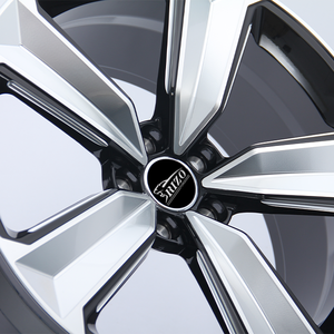 Cerchi Forgiati REP 695F 19/20 pollici 9J Neri con Finitura Fresata, Multirazze Sfalsate a 5 Fori, Pronti per la Spedizione per Audi - Product Image 5