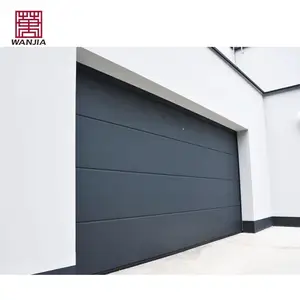 WANJIA Customized Sectional Garage Door Residential Aluminum Electrical Commercial Garage Doors