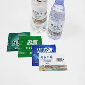 Customized PET/PVC plastic shrink film printing wrap label shrink sleeve label cans bottle packaging shrink label