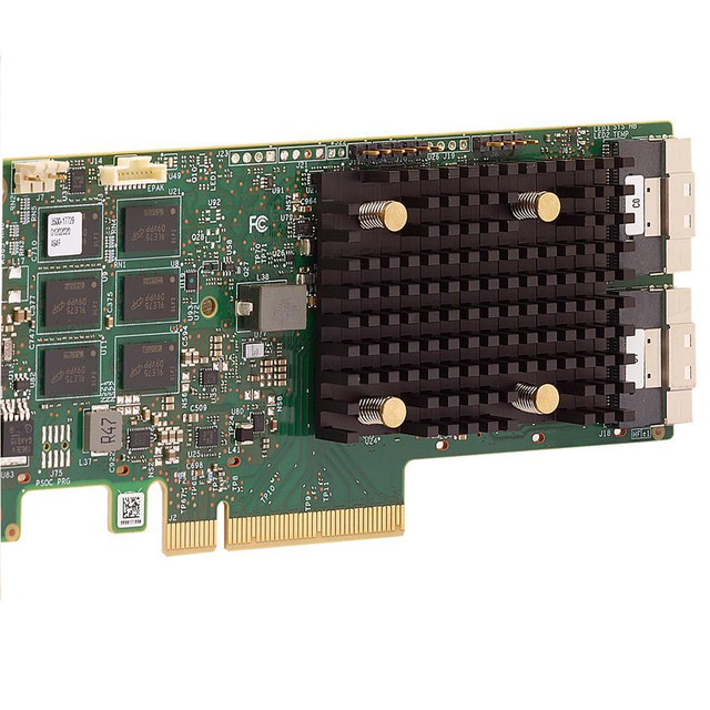 RAID Controller Card MegaRAID 9560-16i MegaRAID 9500 PCIe Gen 4.0 Tri-Mode Storage Adapters