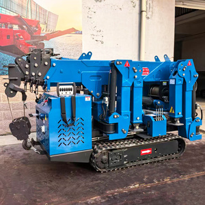 Nouvelle grue araignée hydraulique à flèche télescopique pour immeubles de grande hauteur, grue araignée sur chenilles pour travaux municipaux, mini-grue araignée de 3 tonnes - Product Image 2