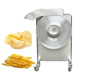 Macchina industriale per affettare patatine fritte macchina per tagliare patatine fritte affettatrice macchina per patate