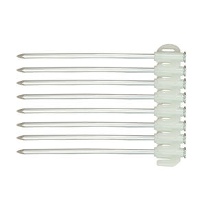 สมอบกอลูมิเนียมขนาด 13 นิ้ว สำหรับเต็นท์ หลังคาผ้าใบ ใช้สำหรับตั้งแคมป์กลางแจ้ง ใช้ได้ทุกฤดู ดีไซน์เสริมความแข็งแรง ทนทาน - Product Image 1