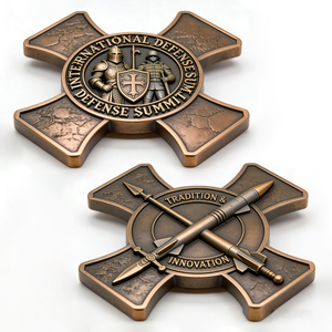 Monedas Personalizadas: Moneda Conmemorativa de Desafío de Metal Dorado Giratoria de Emiratos Árabes Unidos, Moneda Conmemorativa Personalizada Australiana - Product Image 5