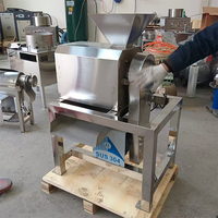 Commerciële Mango Sapcentrifuge 110/380v Mango Sap Extractiemachine Fruit Kersen Mango Ontpulpingsmachine