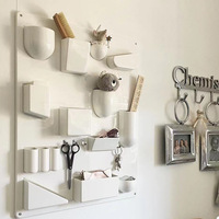 Étagère murale pour salon, style nordique moderne, luxe, étagère en métal pour la maison, rangement pour livres, étagères murales flottantes en plastique et en bois