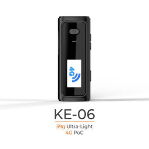 Radio PoC 4G de 39g, Ultraligero, Diseño Mini con Clip, Batería de 800mAh, Pantalla a Color, para Hoteles y Servicios, KENEARD KE-06 - Product Image 1
