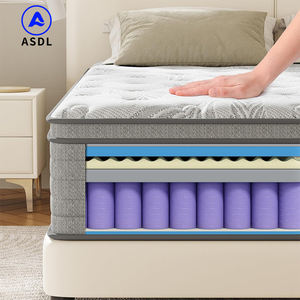 <span class=keywords><strong>Matelas</strong></span> en mousse à mémoire de forme taille Queen, <span class=keywords><strong>matelas</strong></span> orthopédique à ressorts ensachés pas cher, compressé dans une boîte, adapté à un usage domestique - Product Image 4