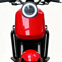 Moped/Ebike électrique pas cher d'usine, scooter électrique avec moteur à moyeu arrière, 3 vitesses, type numérique intelligent