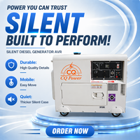 Générateurs Diesel Silencieux Mobiles ATS 5KW 8KW 10KW 12KW 15KW 20KW 25KW 30KW 40KW 50KW 8KVA 10KVA 12KVA 20KVA 25KVA