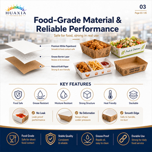 Barquettes alimentaires en papier écologiques pour salades, wraps et <span class=keywords><strong>poke</strong></span> bowls, taille et impression personnalisées, faible MOQ, délai de livraison stable - Product Image 4