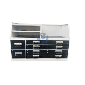 Caja de Herramientas Resistente para Camioneta con 6 Cajones, Acero de 2.0 mm, Blanco Brillante + Negro Brillante para Landcruiser, Hilux, Ranger, DMAX, BT50 - Product Image 2