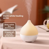 IBN 100ml diffuseur d'aromathérapie à ultrasons ABS PP diffuseur d'huile essentielle silencieux Mini diffuseur de parfum sans eau pour chambre bureau