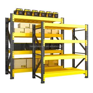 Factory <b>Hot</b> Sale Industrial Storage Shelves Epoxy Coating Anti-Rust Adjustable Easy Install for Garage Logistics Warehouse - Product Image 4