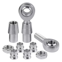 Kit de rotules Heim en Chromoly, filetage gauche/droite, 1 1/4'', 1/2, 5/8, 3/4, 7/8, 1.25 pouces, pour suspension de course et applications robotiques